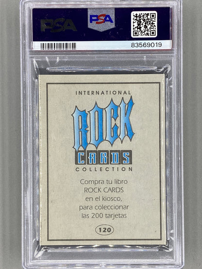 1994 Ultra Figus #120 Motley Crue Intl Rock Cards Collection PSA 6 Pop 1 (Music)
