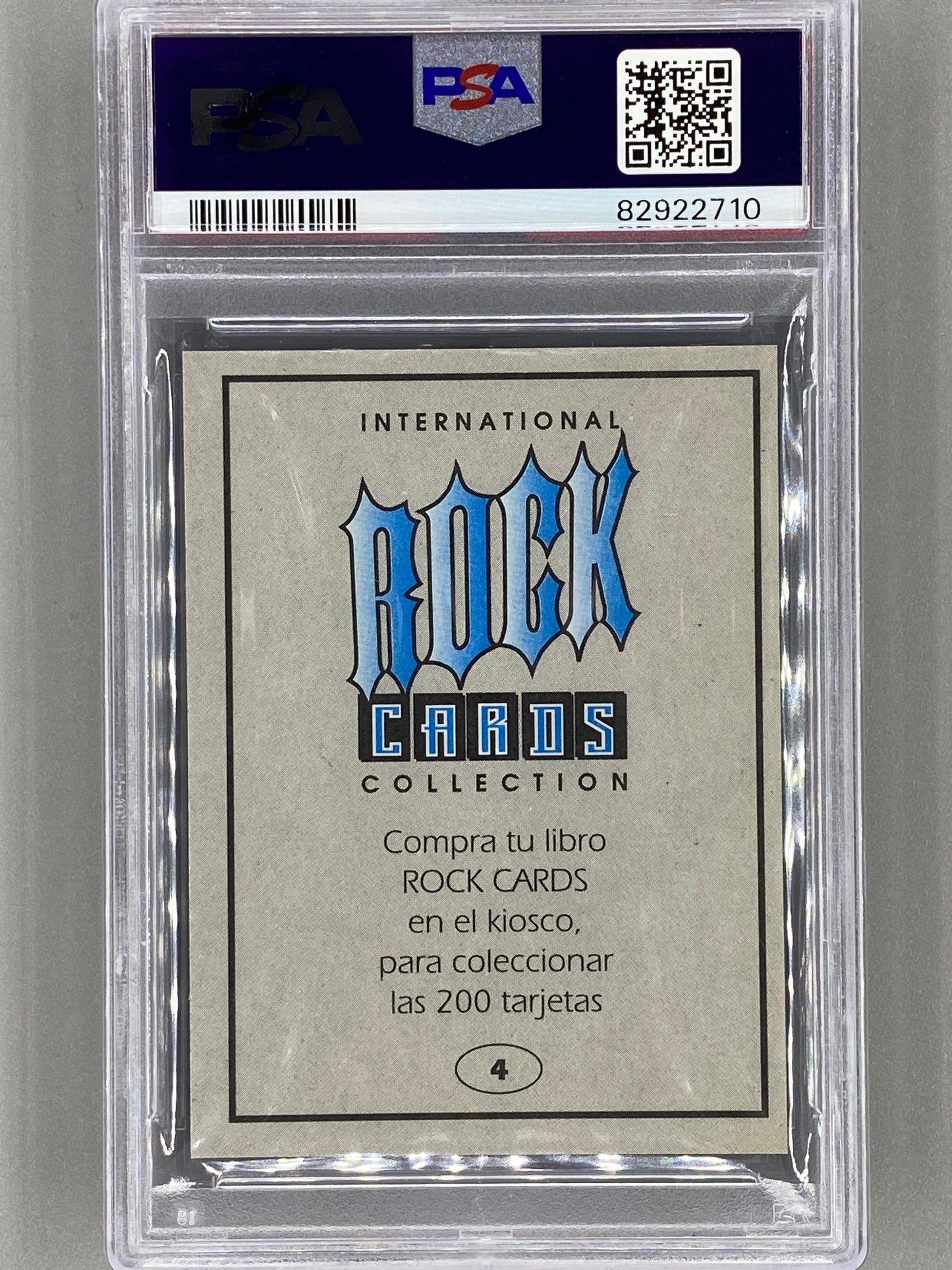 1994 Ultra Figus #4 Axl Rose Intl Rock Cards Guns N Roses PSA 9 Pop 1 (Music)