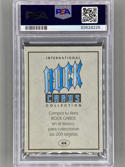 1994 Ultra Figus #44 Joe Perry Intl Rock Cards Aerosmith PSA 9 Pop 1 (Music)