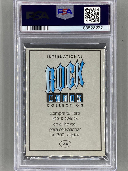 1994 Ultra Figus #24 Angus Young Intl Rock Cards AC/DC PSA 8 Pop 2 (Music)