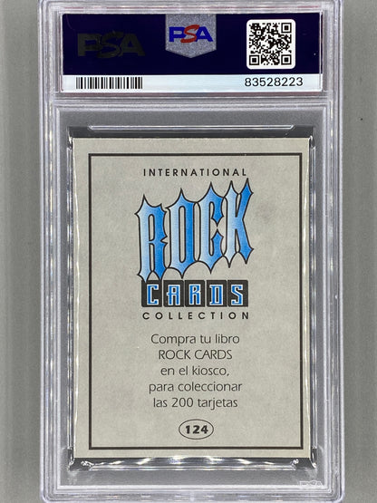 1994 Ultra Figus #124 Mick Mars Intl Rock Cards Motley Crue PSA 8 Pop 1 (Music)