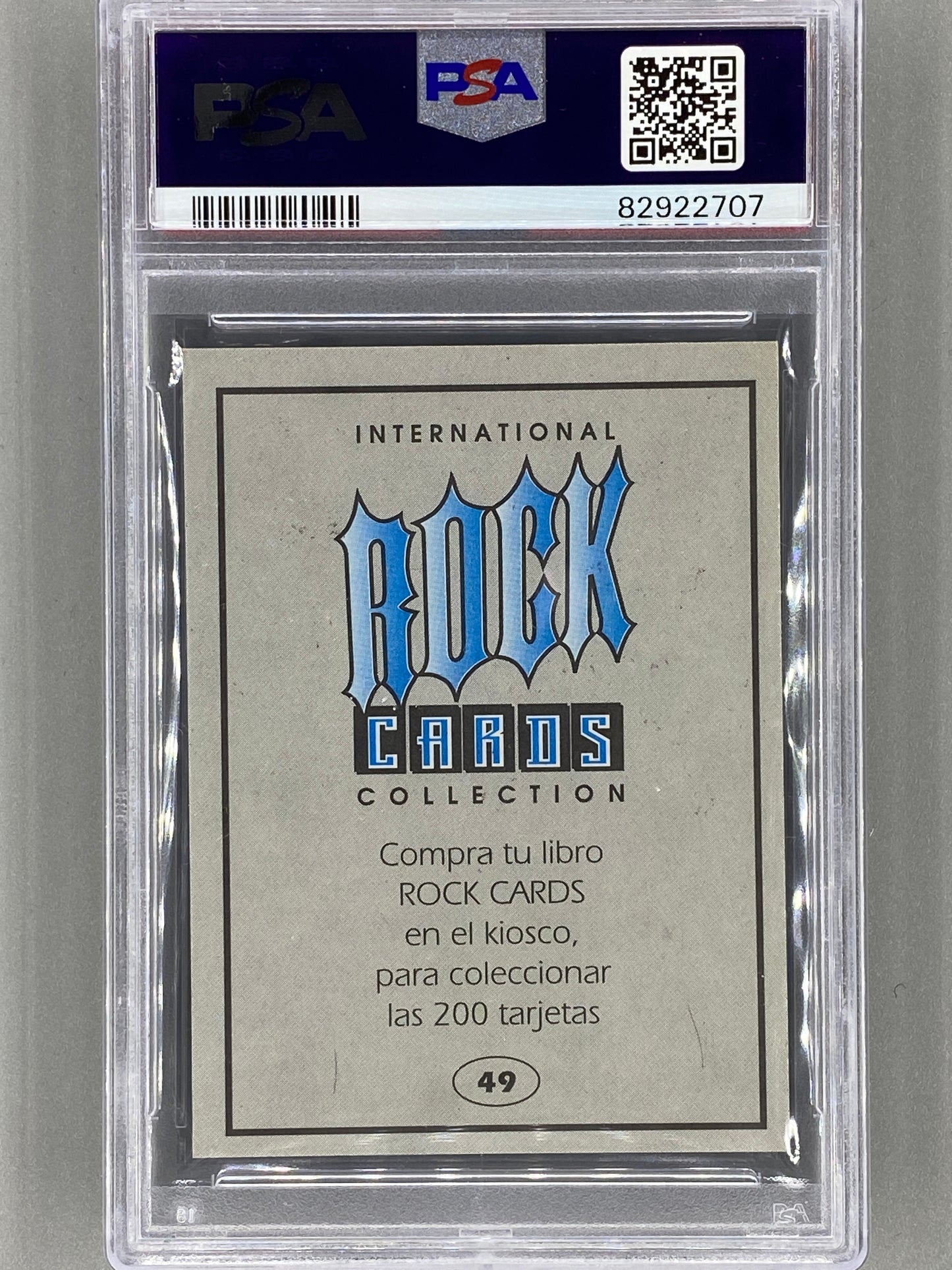 1994 Ultra Figus #94 Motorhead Intl Rock Cards Collection PSA 5 - Pop 1 (Music)