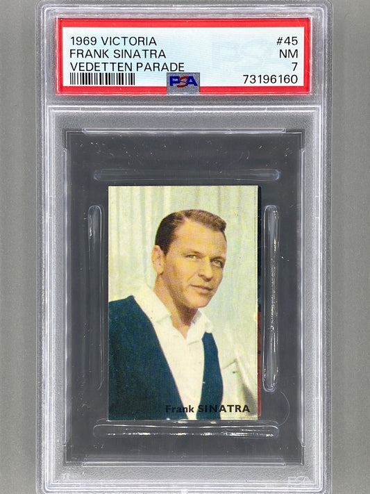 1969 Victoria #45 Frank Sinatra Vedetten Parade PSA 7 Pop 2 (Music)