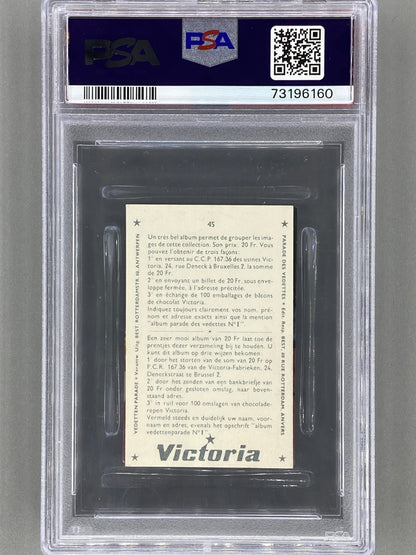 1969 Victoria #45 Frank Sinatra Vedetten Parade PSA 7 Pop 2 (Music)