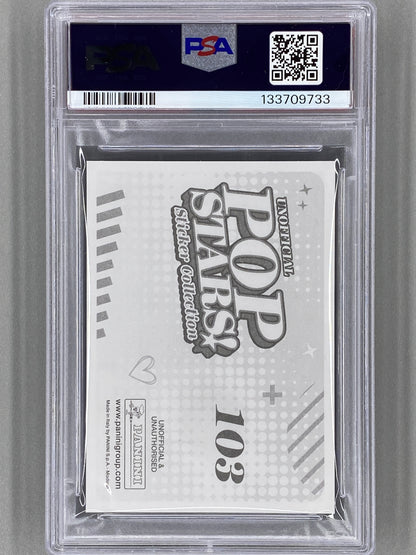 2025 Panini Pop Stars #103 Billie Eilish (UK) PSA 10 Pop 2 (Music)