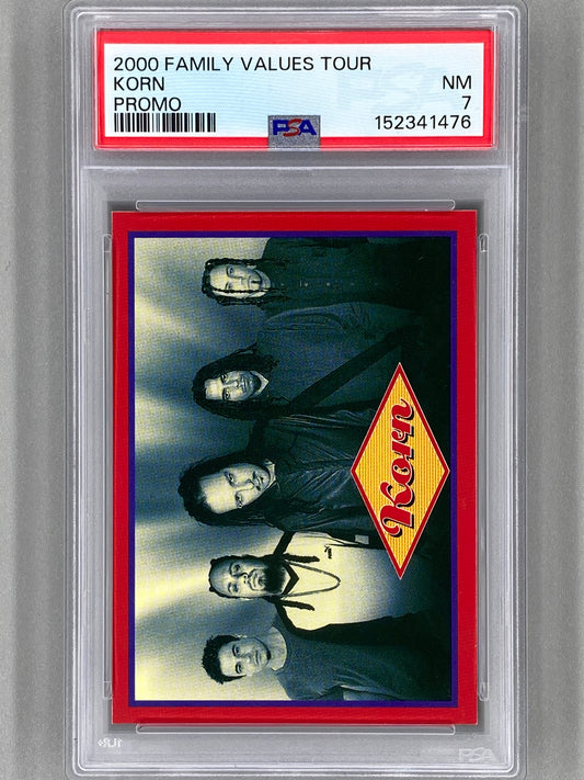 2000 Family Values Tour Korn Promo PSA 7 Pop 4 (Music)