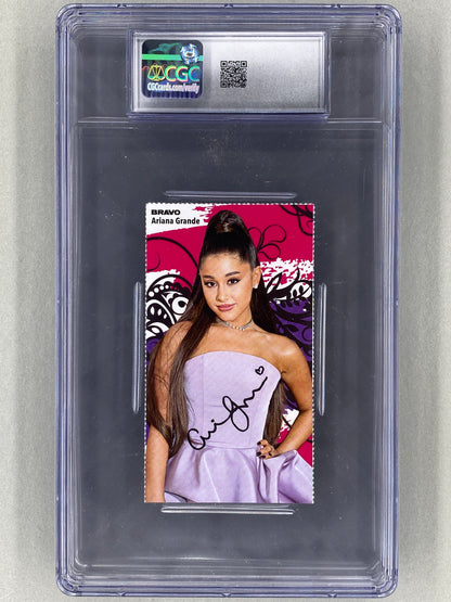 2019 Bravo Post Malone / Ariana Grande Autogrammkarten (Germany) CGC 10 Pop 1 (Music)