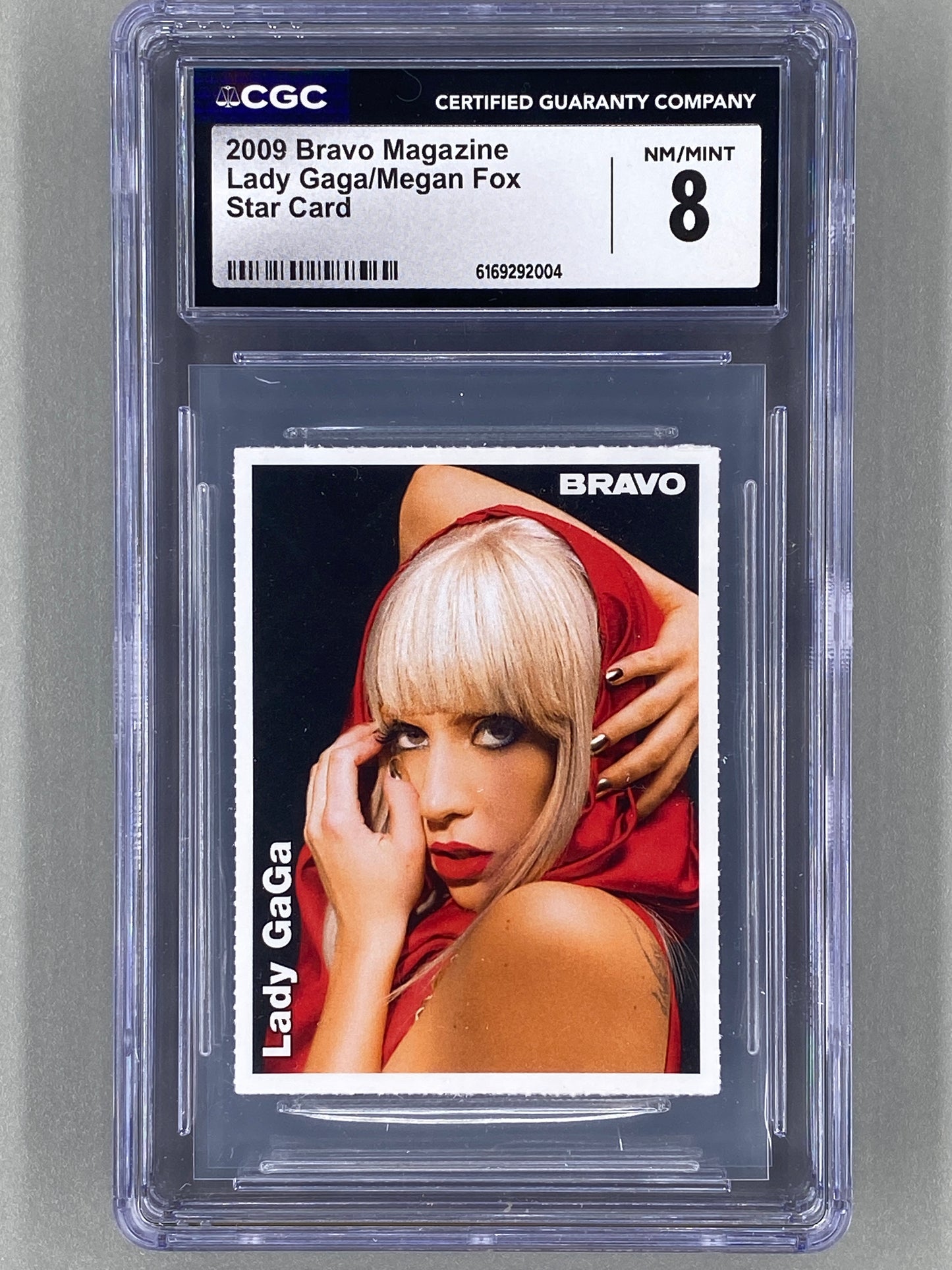 2009 Bravo Lady Gaga / Megan Fox Star Card (Germany) CGC 8 Pop 1 (Music)