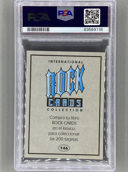 1994 Ultra Figus #146 Red Hot Chili Peppers Intl Rock Cards PSA 8 Pop 3 (Music)