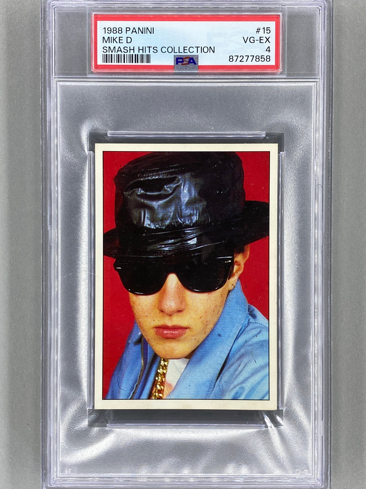 3 Card Lot 1988 Panini Beastie Boys Smash Hits Collection PSA Graded (Music)