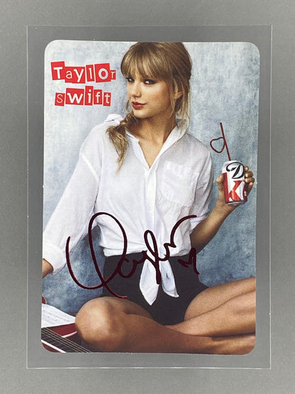 c 2012-2014 Yes! Card #10160 Taylor Swift Red Metal Hong Kong (Music)