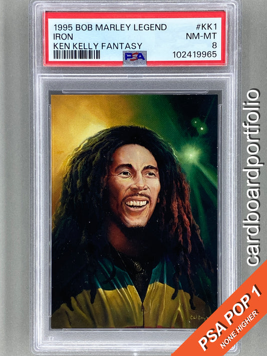 1995 Bob Marley Legend #KK1 Iron Ken Kelly Fantasy PSA 8 Pop 1 (Music)