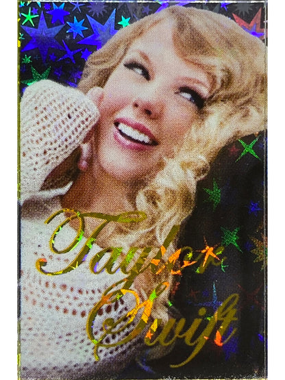 2011 Bravo Magazine Taylor Swift Featured Uncut Sticker Sheet (Germany) (Music)