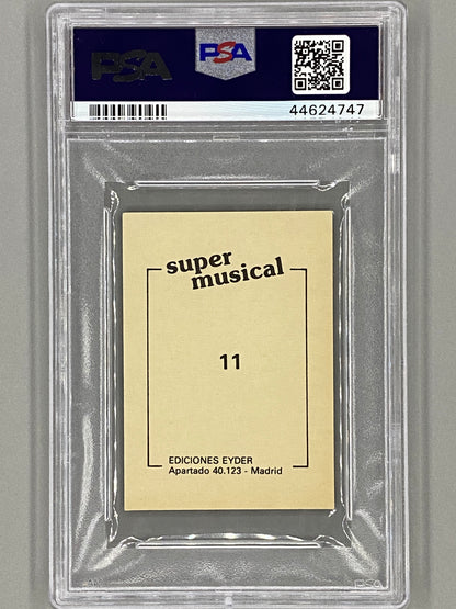 1984 Ediciones Eyder #11 Jimi Hendrix Super Musical PSA 4 Pop 1 (Music)