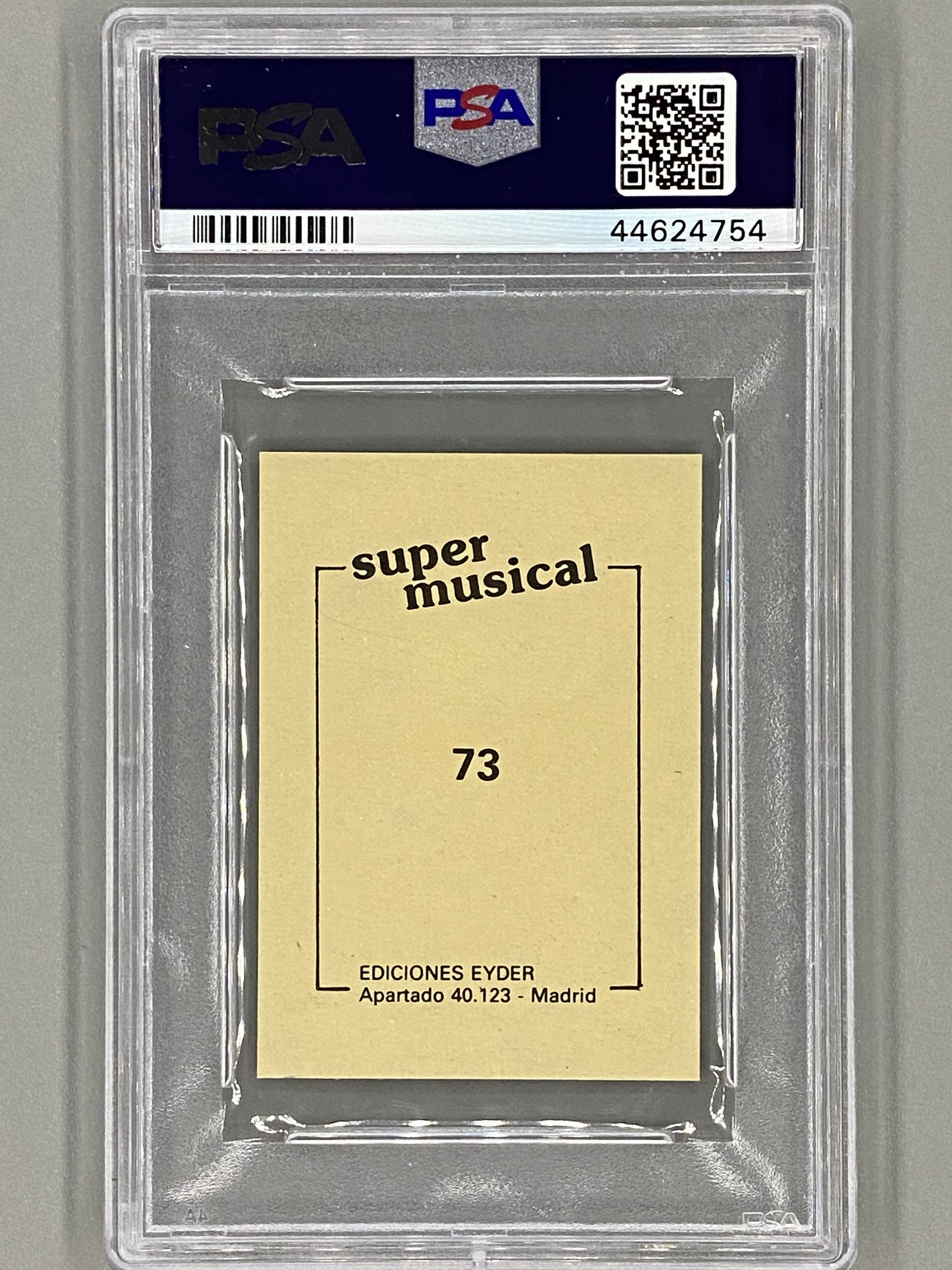 1984 Ediciones Eyder #73 Elton John Super Musical PSA 6 - Pop 4 (Music)