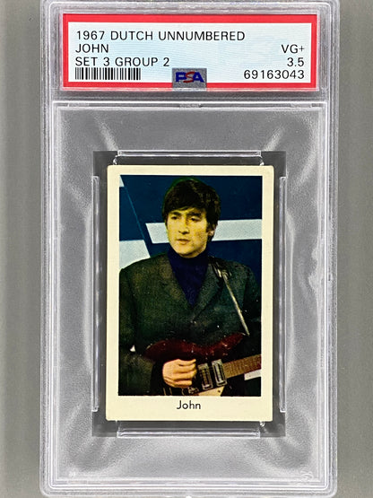 1967 Dutch Unnumbered John Set 3 Group 2 PSA 3.5 Pop 1 (Music)