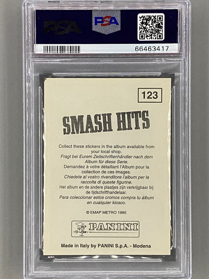 1995 Panini Smash Hits #123 Snoop Dogg Stickers PSA 6 (Music)